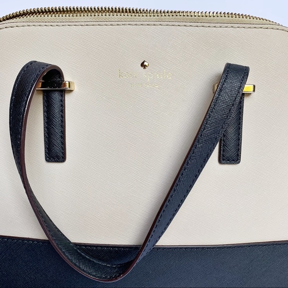 Kate Spade Color Block Grand Street Satchel Purse - Picture 6 of 12